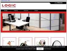 Tablet Screenshot of logicsoluciones.com